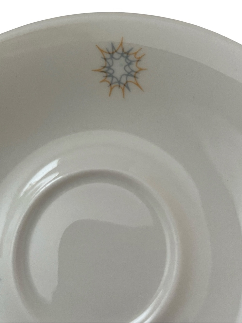 Vintage Iroquois Impromptu Ben Seibel Atomic Starburst Saucer MCM 6” - Picture 3 of 7
